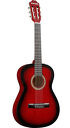 Gitara klasyczna czerwona podpalana SCG-2 3/4 (z pokrowcem) Suzuki