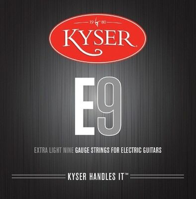 Struny gitary elektrycznej E-9 Kyser Extra Light