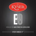 Struny gitary elektrycznej E-9 Kyser Extra Light