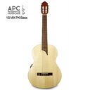 Gitara elektroklasyczna basowa 1S MX PK BASS lity świerk / sapele APC
