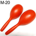 Marakasy M-20 czerwone para 20 cm Velton