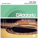 Struny gitary akustycznej EZ920 12-54 D'Addario