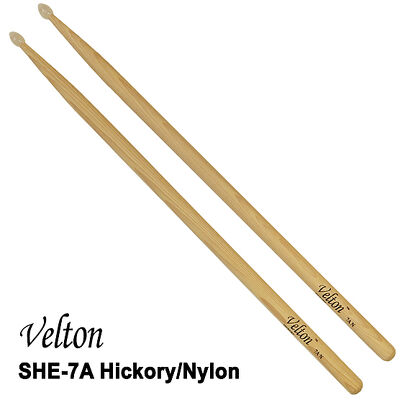 Pałki perkusyjne SHE 7A Nylon-Hicory Velton