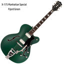 Gitara elektryczna X-175 Manhattan Special Fijord Green Guild