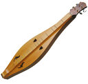 Dulcimer appalachijski drewniany instrument ludowy
- wybarwienie czereśniowe