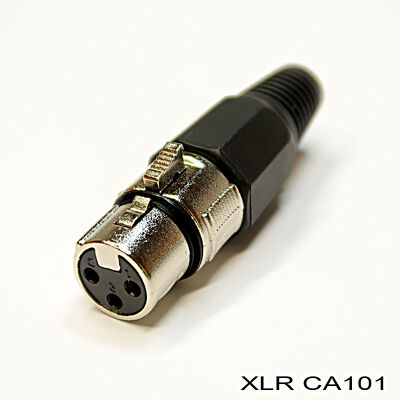 Gniazdo XLR CA101 na kabel Shott