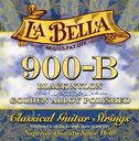 Struny gitary klasycznej 900-B czarne La Bella