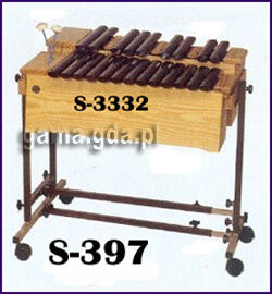 Stojak metalofonu lub ksylofonu S-397 chromatycznego Samba
