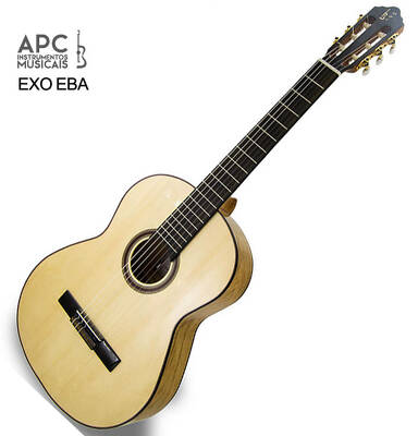Gitara klasyczna EXO EBA lity świerk / zebrano APC