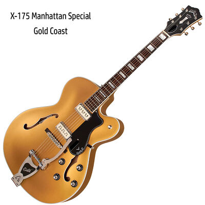 Gitara elektryczna X-175 Manhattan Special Gold Coast Guild