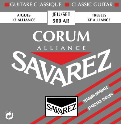 Struny gitary klasycznej 500AR Savarez