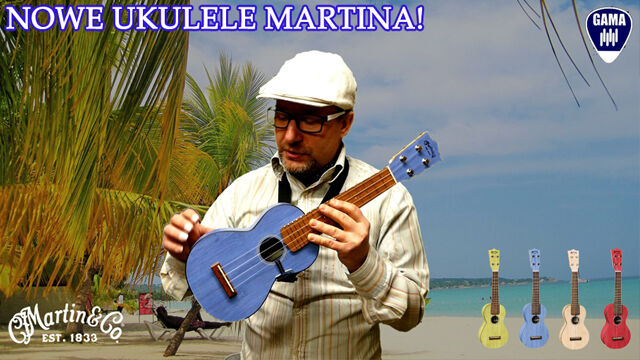 Nowe ukulele Martina!